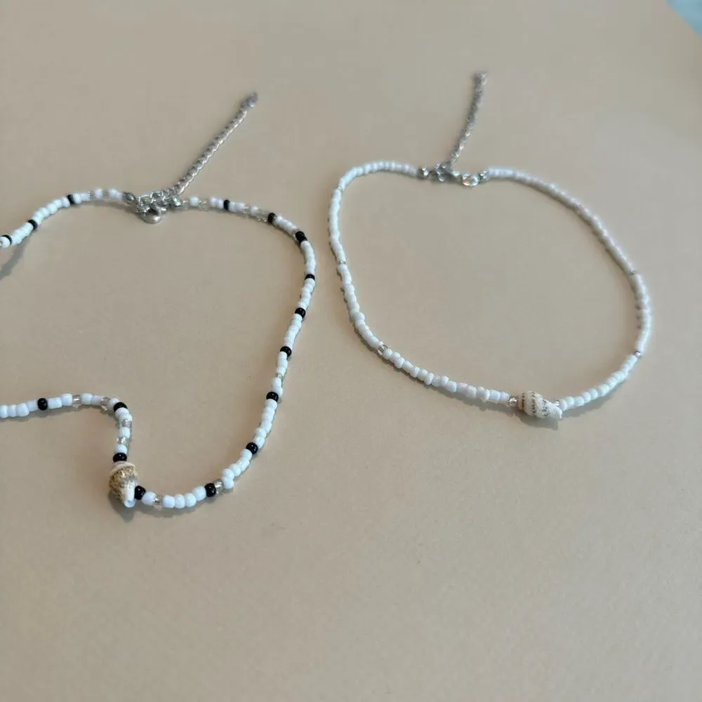Boho shell necklace N1072